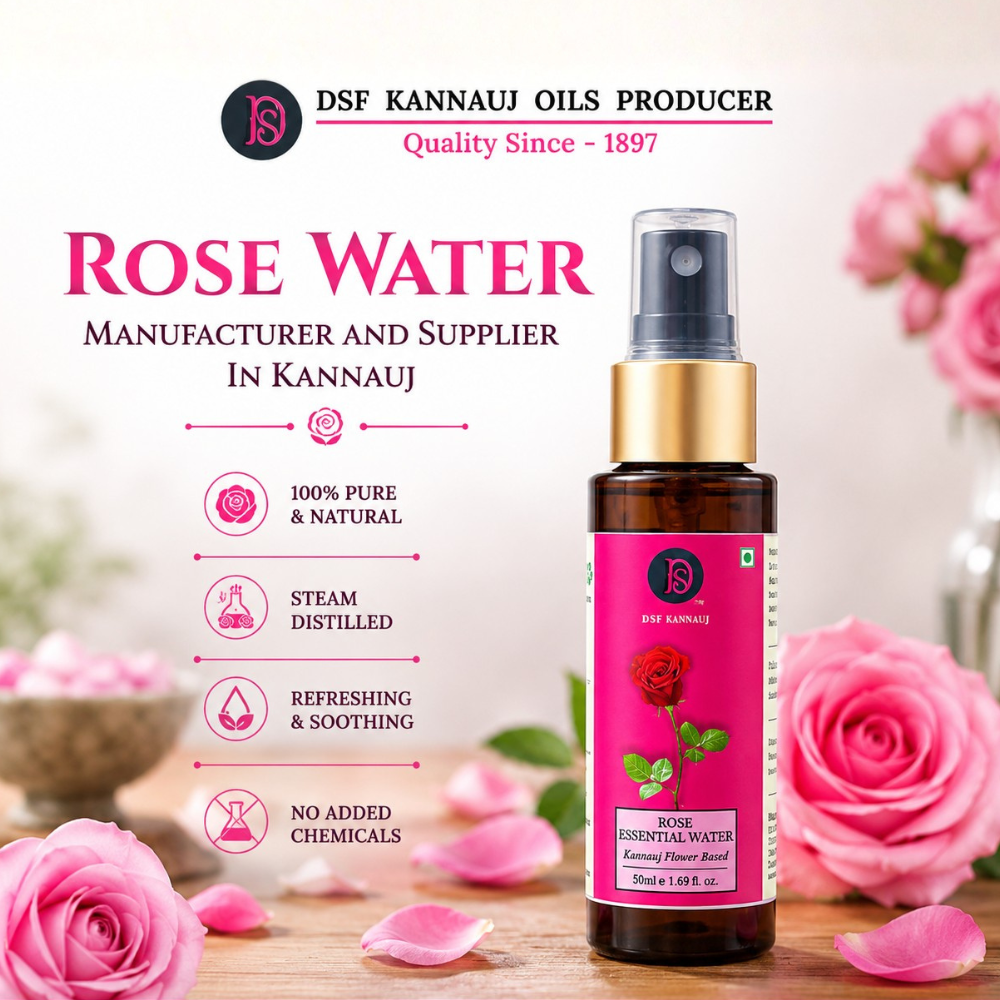 Rose Water Manufacturer and Supplier